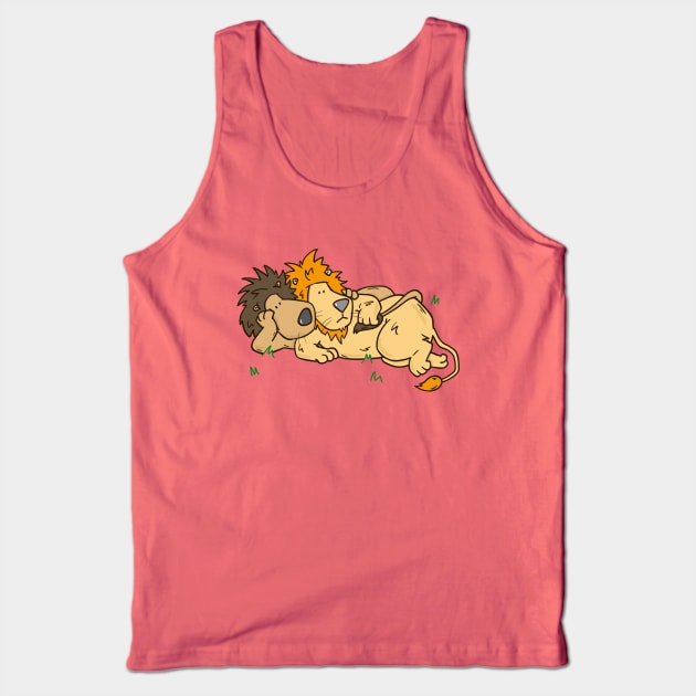 Lions Tank Top by Otterlyalice